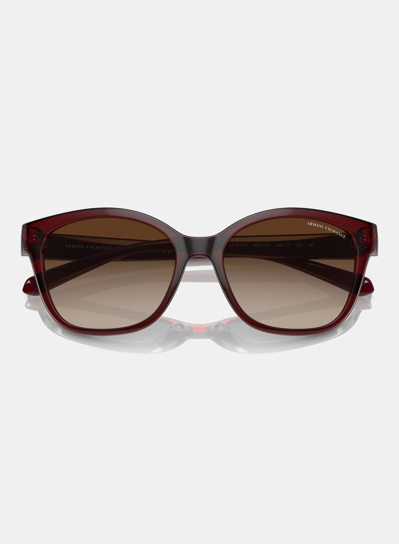 Armani Exchange Full Rim Cat Eye Sunglasses 0AX4127S - Image 4